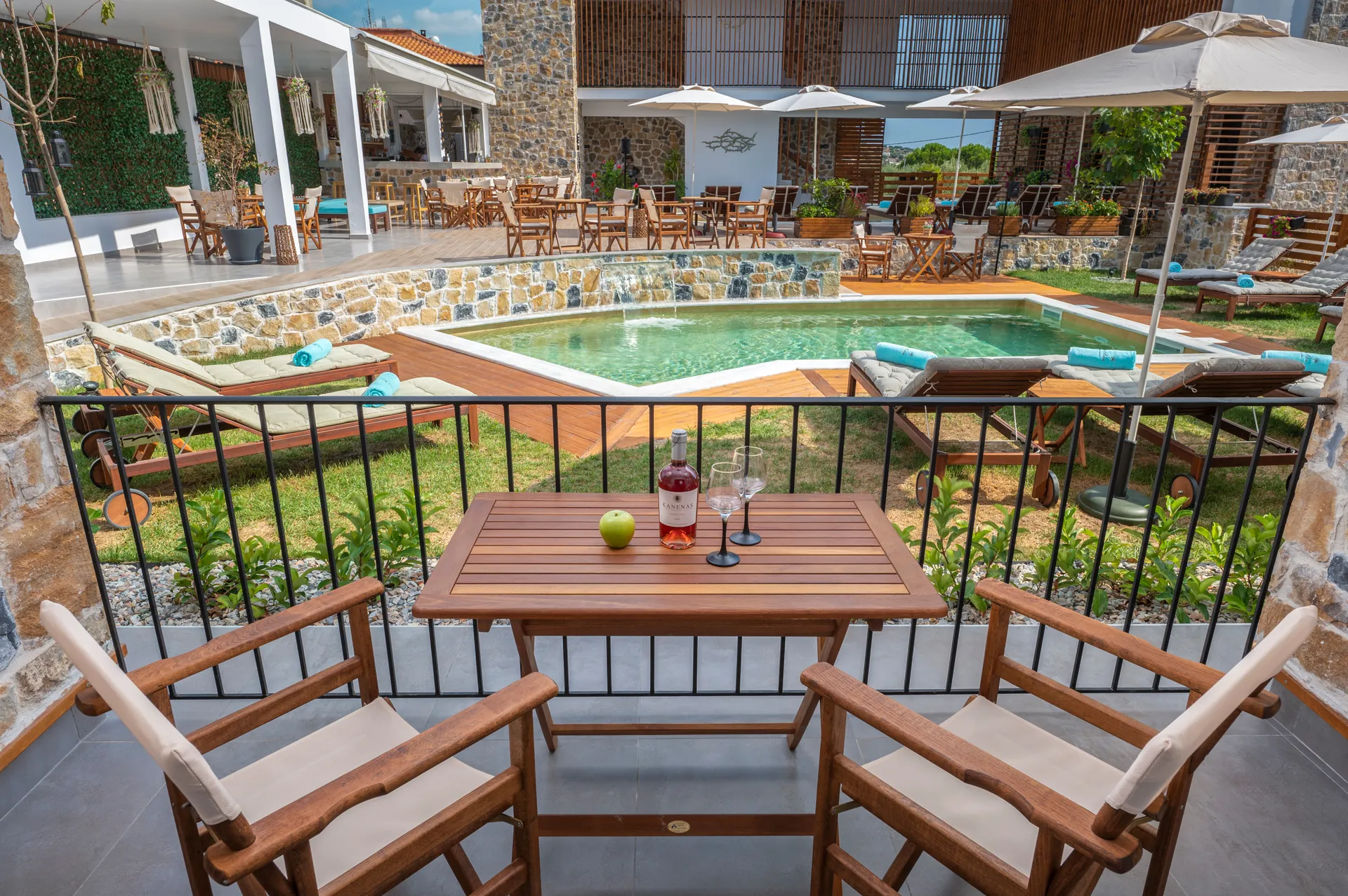 Tiara Holidays - Dandelion Premium Suites - Junior Suite Pool View - balcony